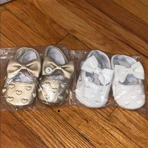 Baby Soft Bottom Heart Shoes